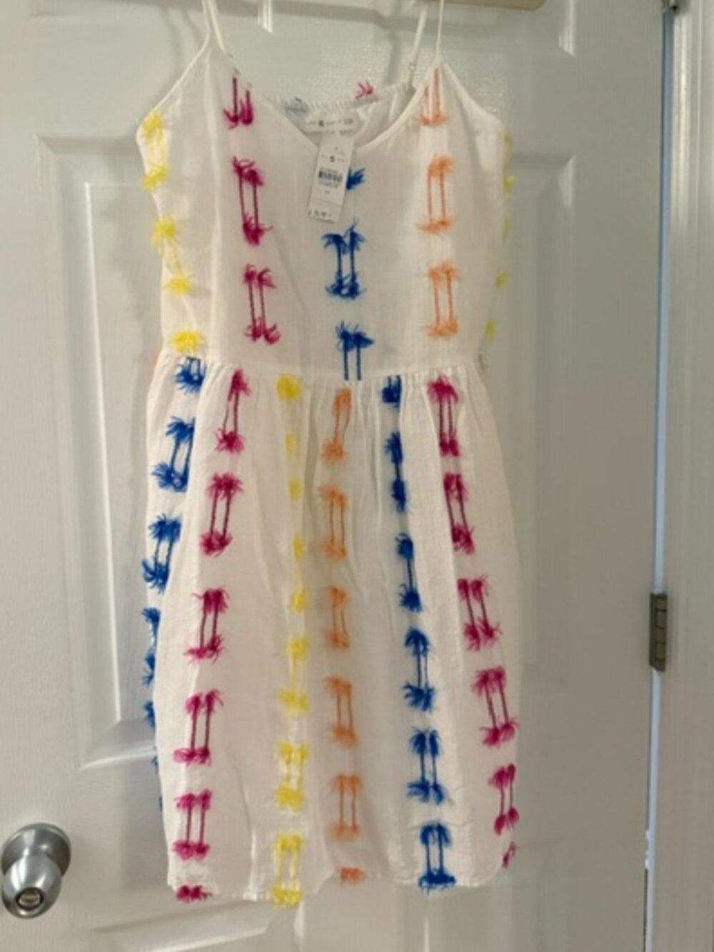 LOFT Lou & Grey Boho Fringe Dress, Size M - NWT